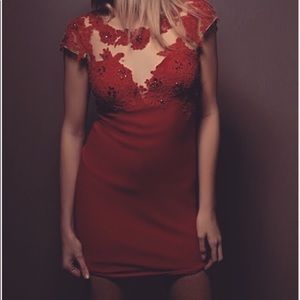 Dave and Johnny mini dress